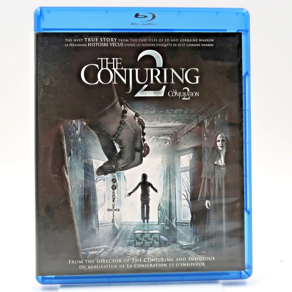 The Conjuring 2 Blu-ray 2016 Horror Vera Farmiga Patrick Wilson James Wan